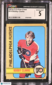 1972-73 O-Pee-Chee Bobby Clarke #14 CGC 5