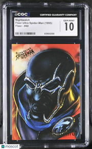 1995 Fleer Ultra Spider-Man Nightwatch #40 CGC 10