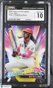 2024 Topps Chrome Update Elly De La Cruz Rookie Future Stars #FSU-11 CGC 10 Reds