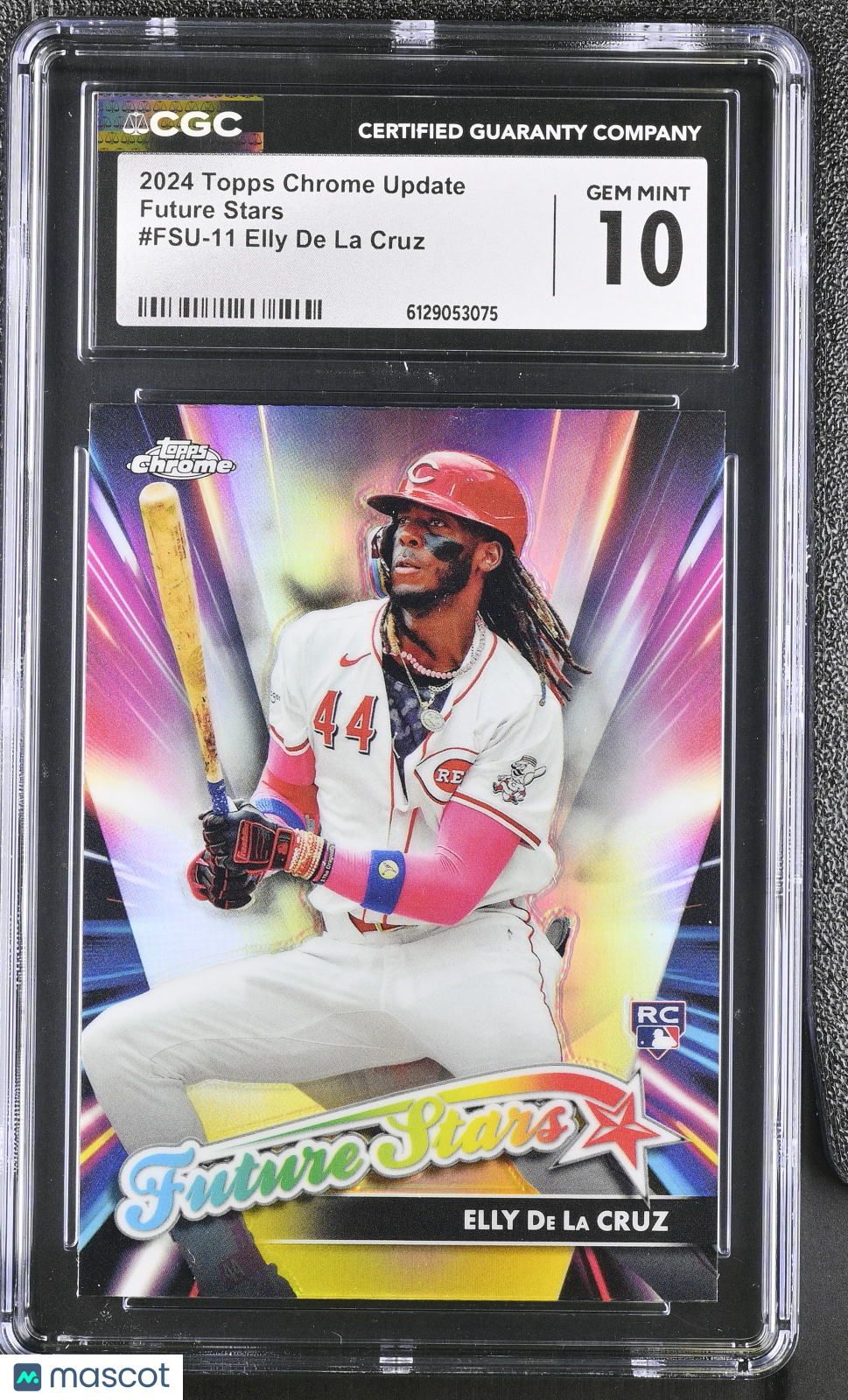 2024 Topps Chrome Update Elly De La Cruz Rookie Future Stars #FSU-11 CGC 10 Reds