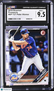 2019 Bowman Peter Alonso #BP-127 Prospects CGC 9.5
