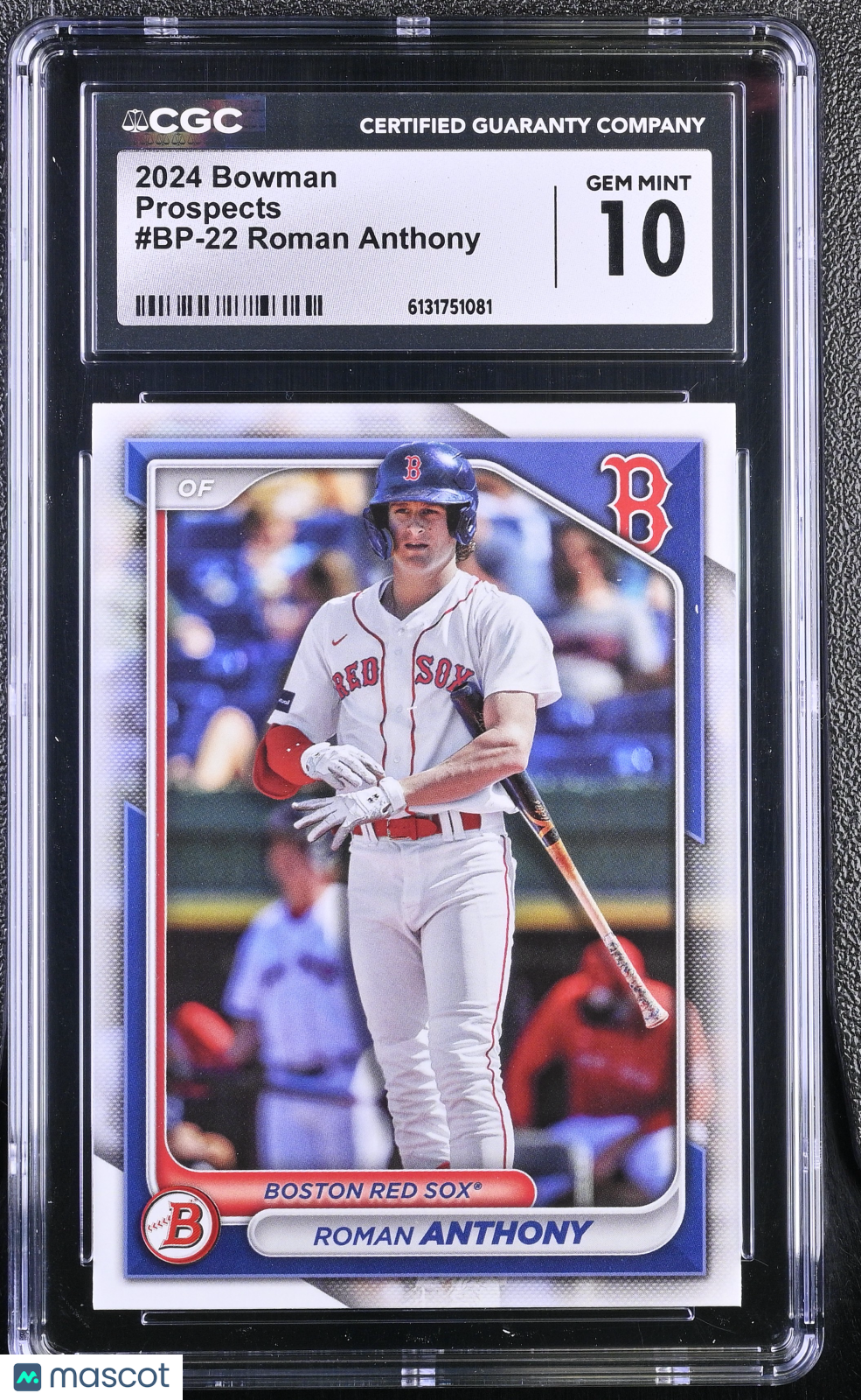 2024 Bowman Roman Anthony #BP-22 Prospects CGC 10