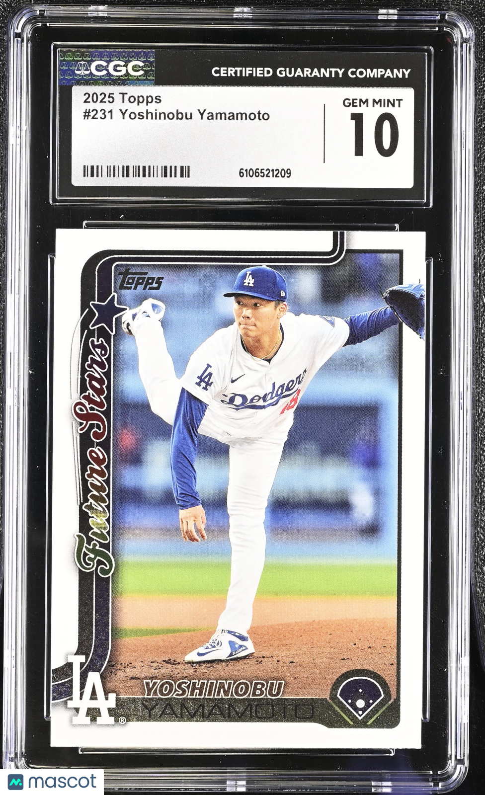 2025 Topps Yoshinobu Yamamoto #231 CGC 10 Los Angeles Dodgers