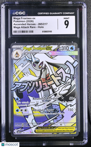 2026 Pokemon Ascended Heroes Mega Froslass ex Holo Mega Attack Rare CGC 9 265