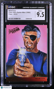 1995 Fleer Ultra Spider-Man Nick Fury #123 CGC 9.5
