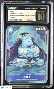 2024 One Piece Bandai Games Fest 23-24 Jinbe CGC 10 #P-030