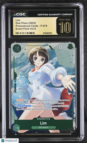 2025 One Piece Promotional Cards Lim Event Pack Vol.6 CGC 10 #P-079 Pristine
