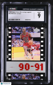 1998 Upper Deck MJ Living Legend Michael Jordan #52 CGC 9 Chicago Bulls