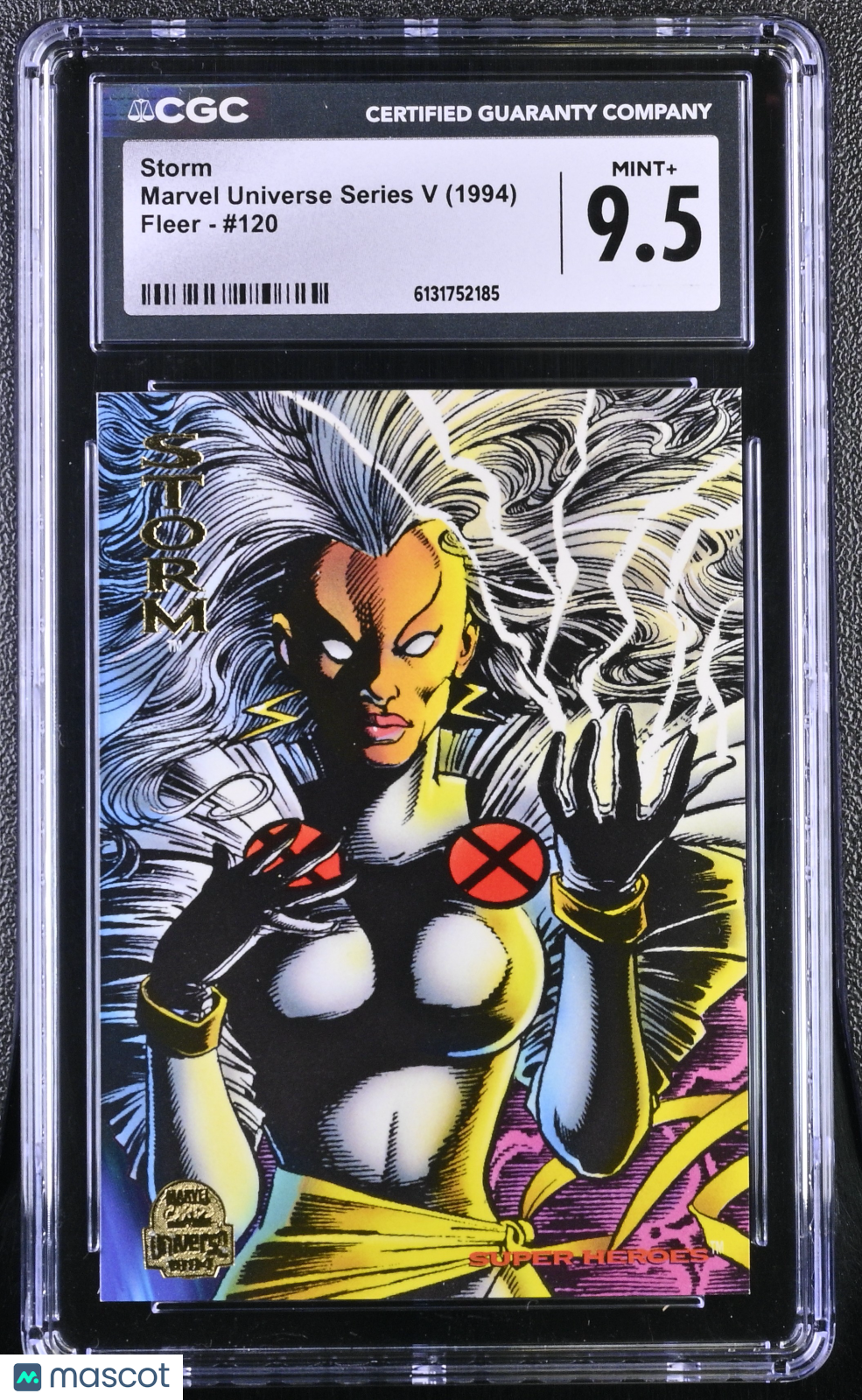 1994 Fleer Marvel Universe Series V Storm #120 CGC 9.5