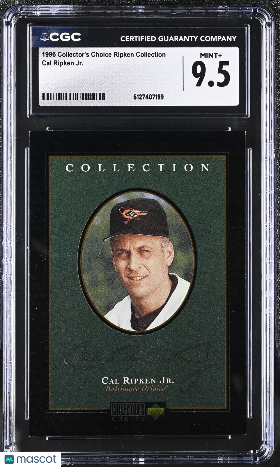 1996 Collector's Choice Ripken Collection Cal Ripken Jr. CGC 9.5 Orioles