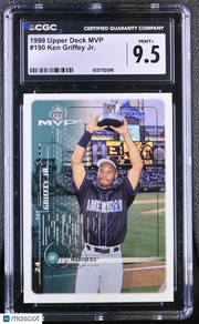 1999 Upper Deck MVP Ken Griffey Jr. #190 CGC 9.5 Seattle Mariners