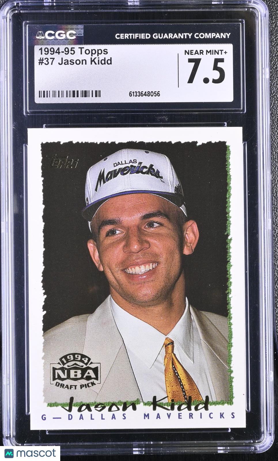 1994-95 Topps Jason Kidd #37 CGC 7.5