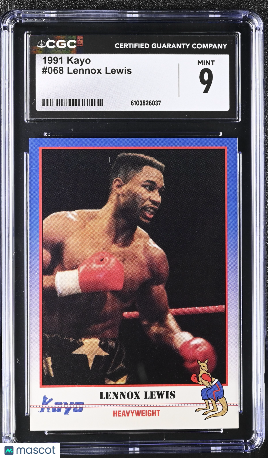 1991 Kayo Lennox Lewis #068 CGC 9
