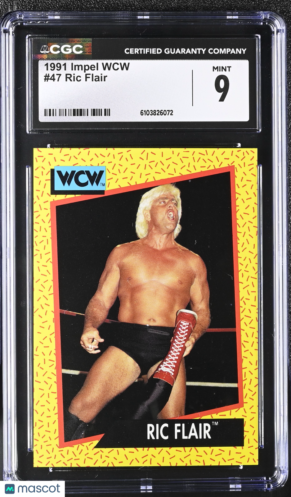 1991 Impel WCW Ric Flair #47 CGC 9
