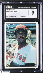1976 Sspc Jim Rice #405 CGC 9