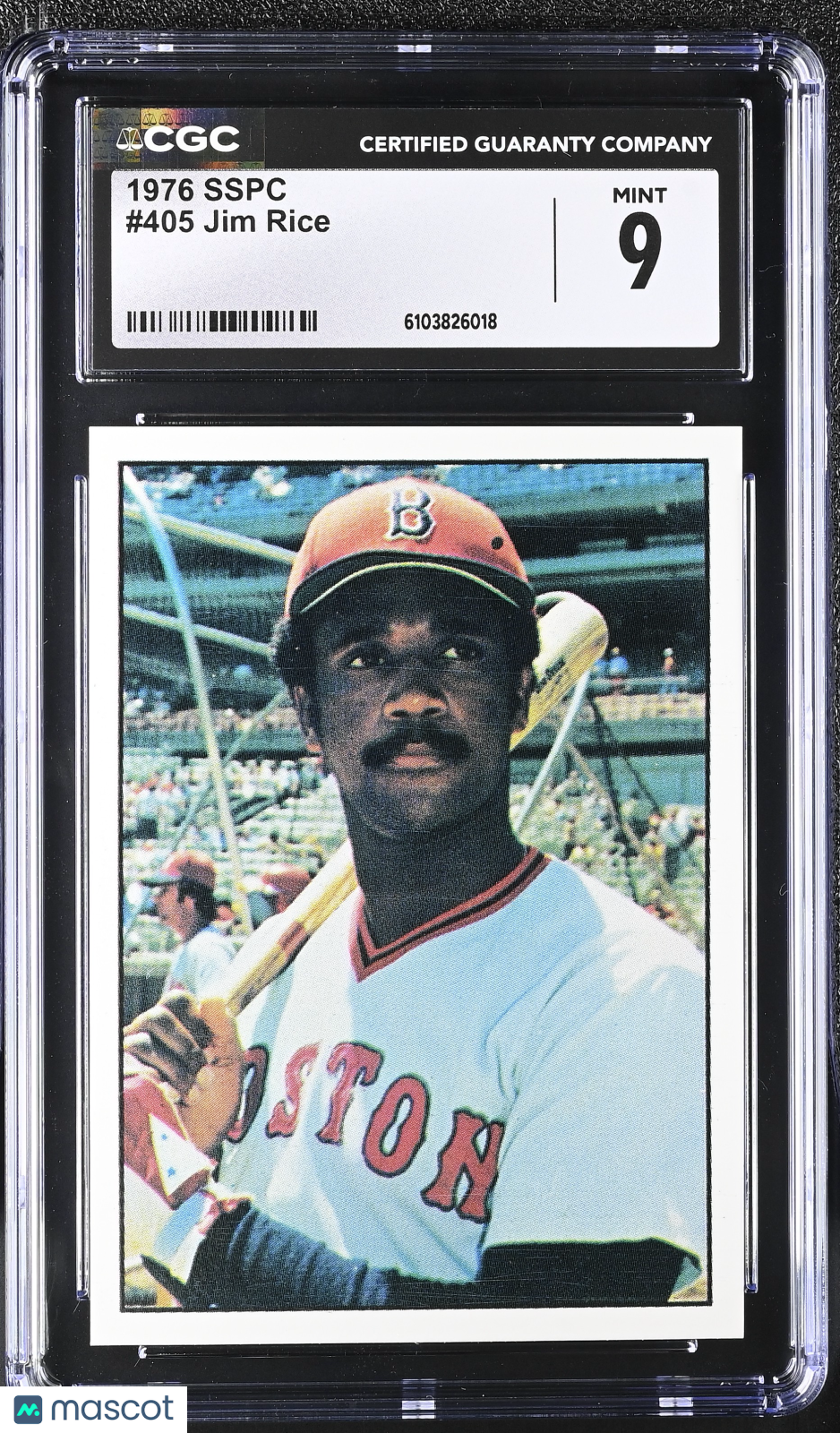 1976 Sspc Jim Rice #405 CGC 9
