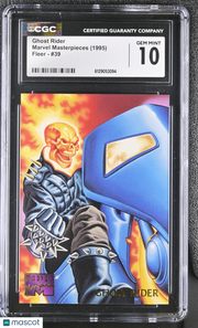 1995 Fleer Marvel Masterpieces Ghost Rider #39 CGC 10