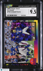 1993 Upper Deck Brett Favre Pro Bowl #PB14 CGC 9.5 Green Bay Packers