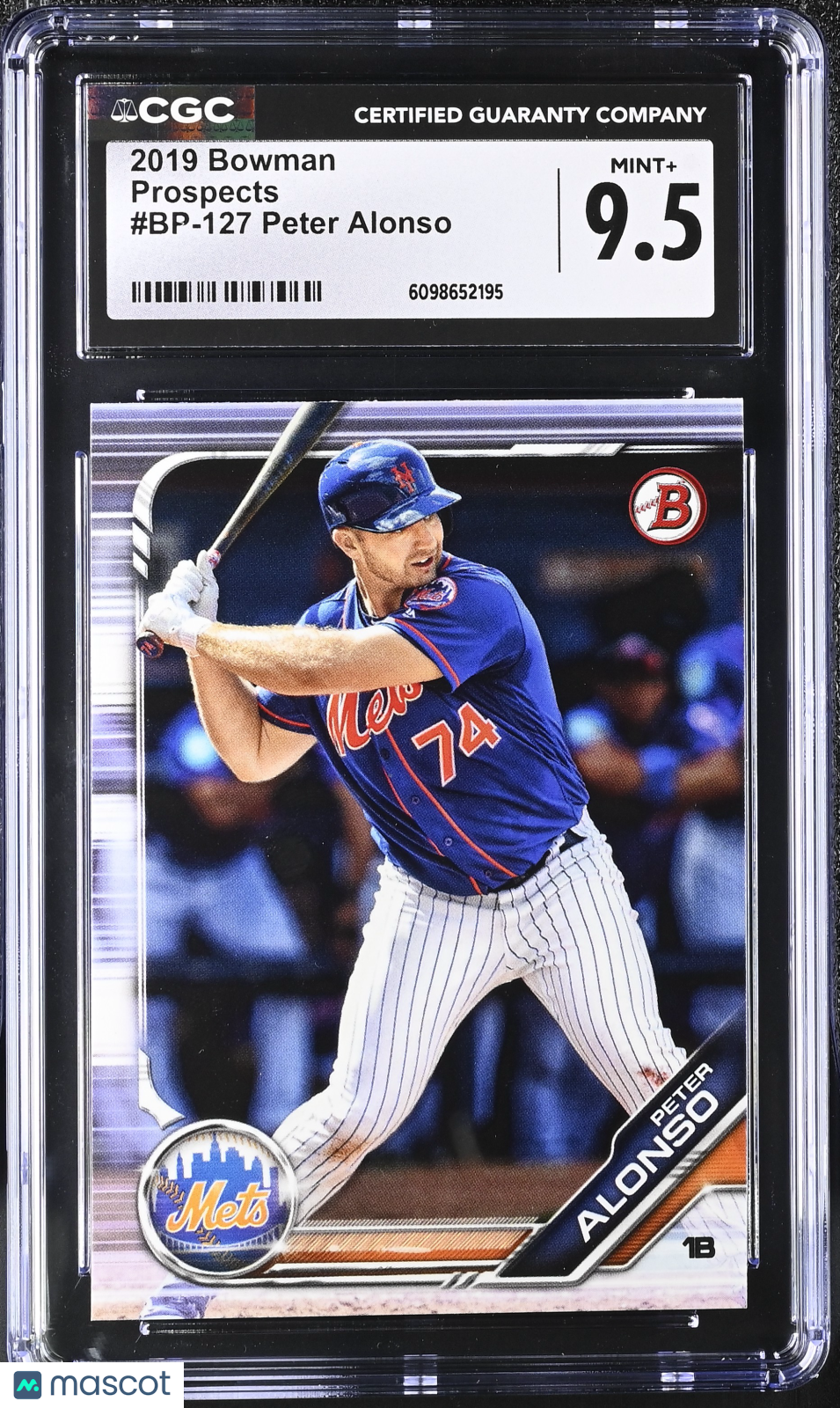2019 Bowman Peter Alonso Prospects #BP-127 CGC 9.5