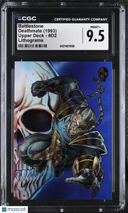 1993 Other Comic Art Deathmate Battlestone Lithograms #D2 CGC 9.5