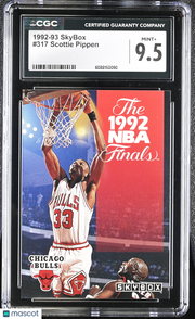 1992-93 Skybox Scottie Pippen #317 CGC 9.5 Chicago Bulls