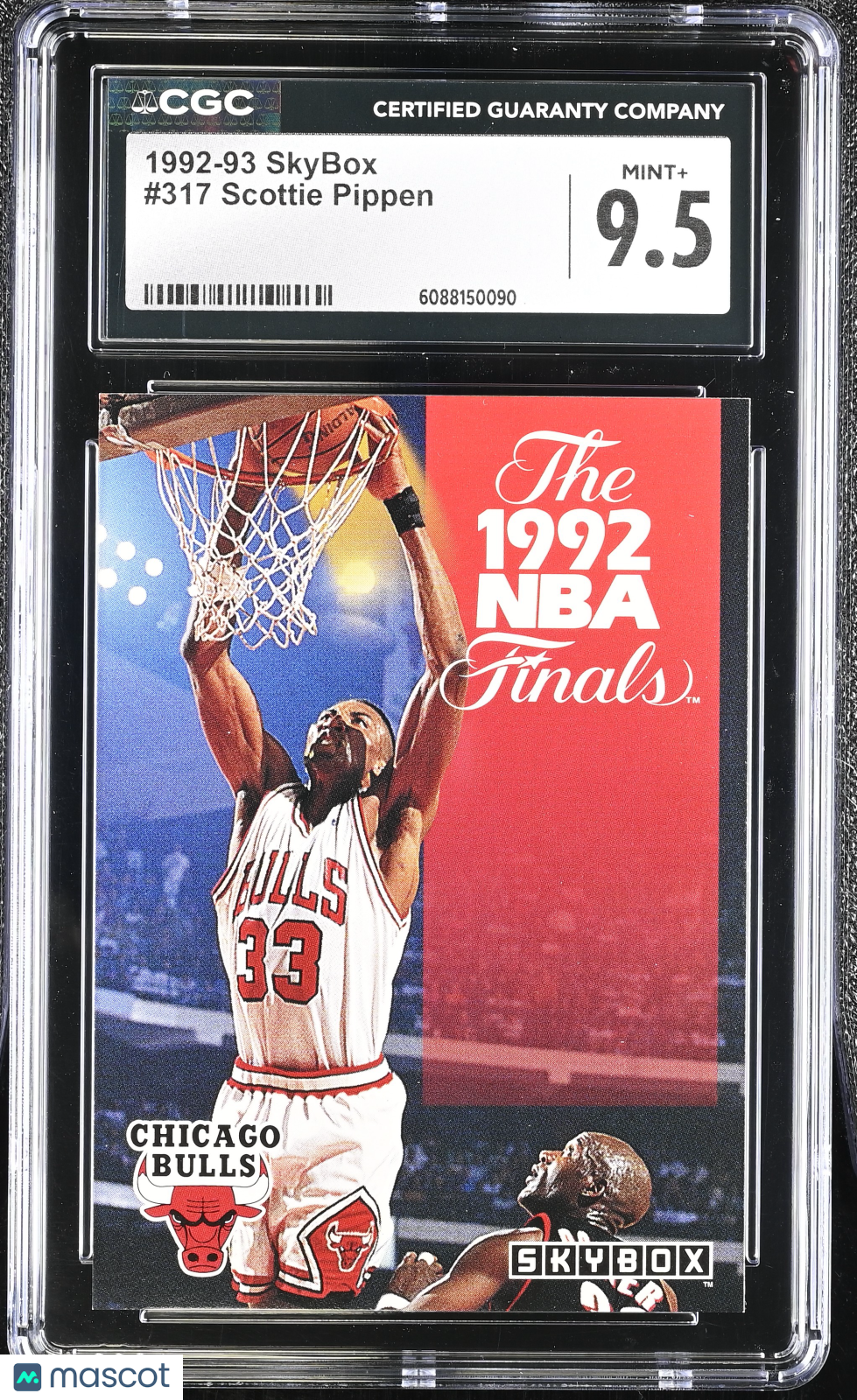 1992-93 Skybox Scottie Pippen #317 CGC 9.5 Chicago Bulls