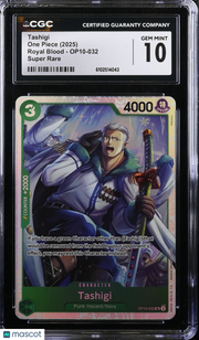 2025 One Piece Royal Blood Tashigi CGC 10 #OP10-032