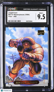 1994 Fleer Marvel Masterpieces Juggernaut #59 CGC 9.5
