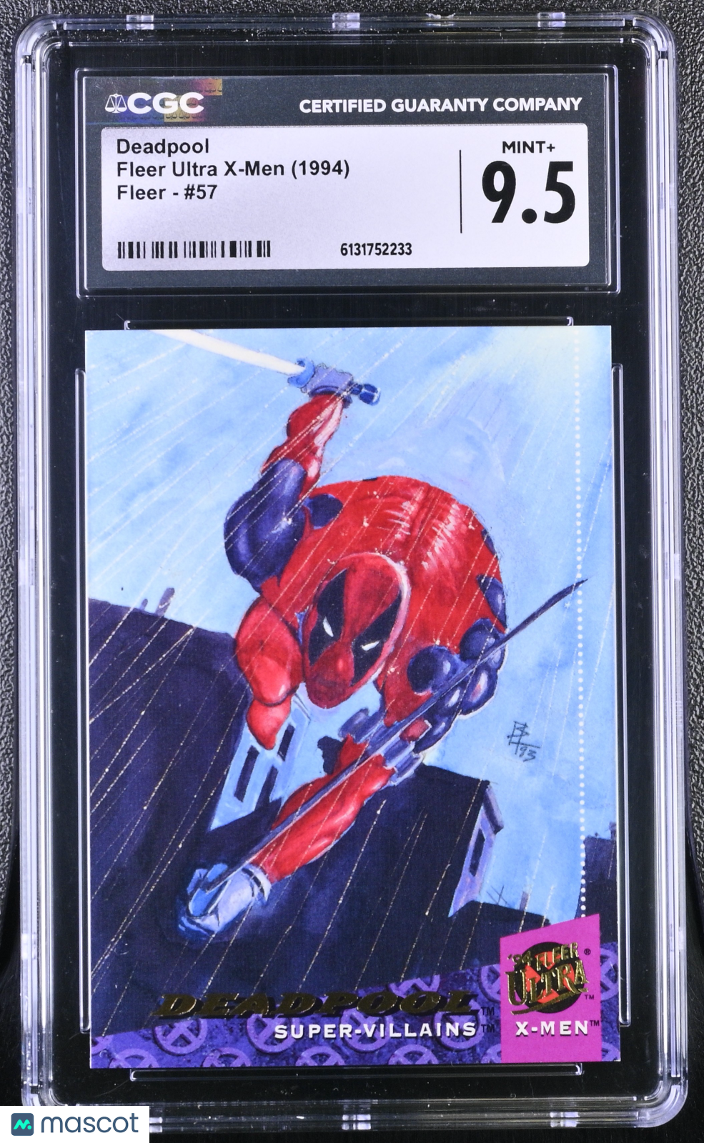1994 Fleer Ultra X-Men Deadpool #57 CGC 9.5