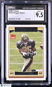 2006 Topps Reggie Bush Rookie #359 CGC 9.5 New Orleans Saints