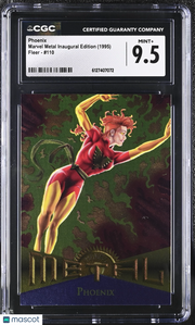 1995 Fleer Marvel Metal Inaugural Edition Phoenix #110 CGC 9.5