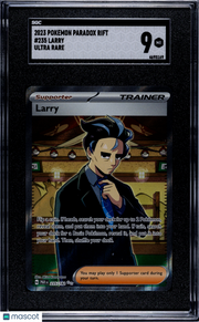 2023 Pokemon Paradox Rift Larry SGC 9 #235