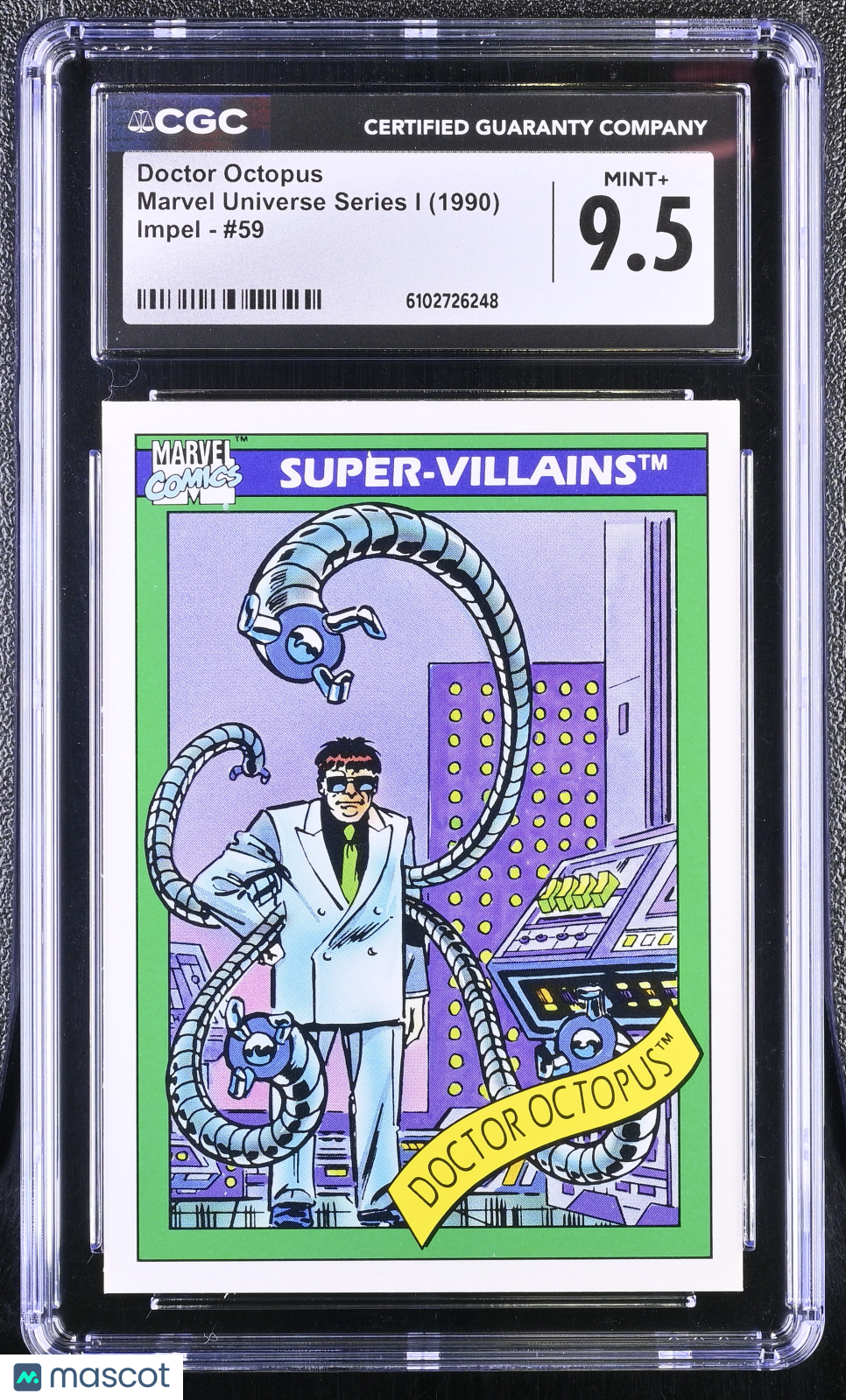 1990 Impel Marvel Universe Series I Doctor Octopus #59 CGC 9.5