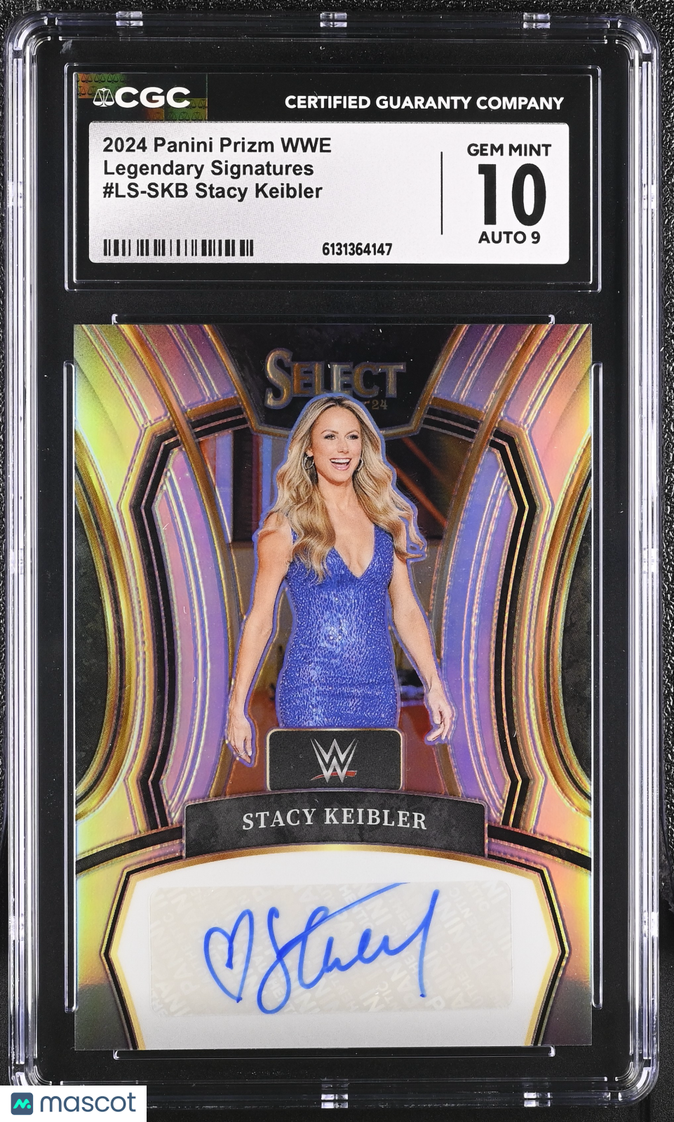 2024 Panini Prizm WWE Stacy Keibler Legendary Signatures #LS-SKB CGC 10
