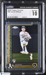 2025 Topps Chrome Jacob Wilson #96 CGC 10