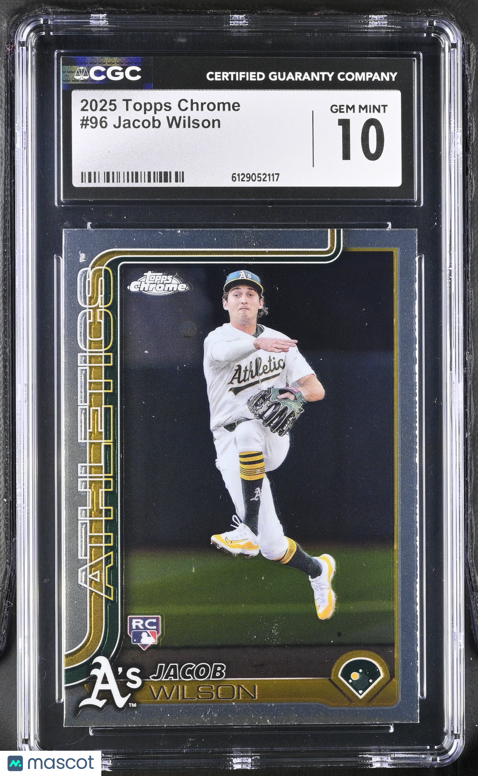2025 Topps Chrome Jacob Wilson #96 CGC 10