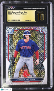 2023 Bowman Mega Box Roman Anthony Rookie #BCP-71 CGC 10 Pristine Red Sox