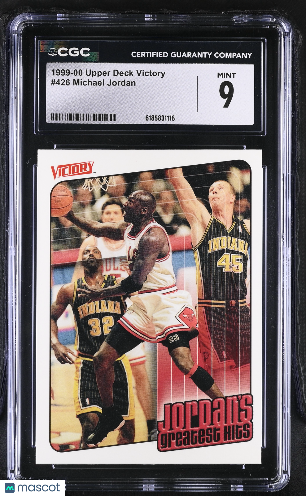 1999-00 Upper Deck Victory Michael Jordan #426 CGC 9 Chicago Bulls