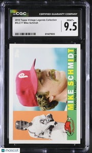 2010 Topps Vintage Legends Collection Mike Schmidt #VLC17 CGC 9.5