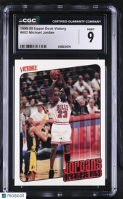 1999-00 Upper Deck Victory Michael Jordan #402 CGC 9 Chicago Bulls