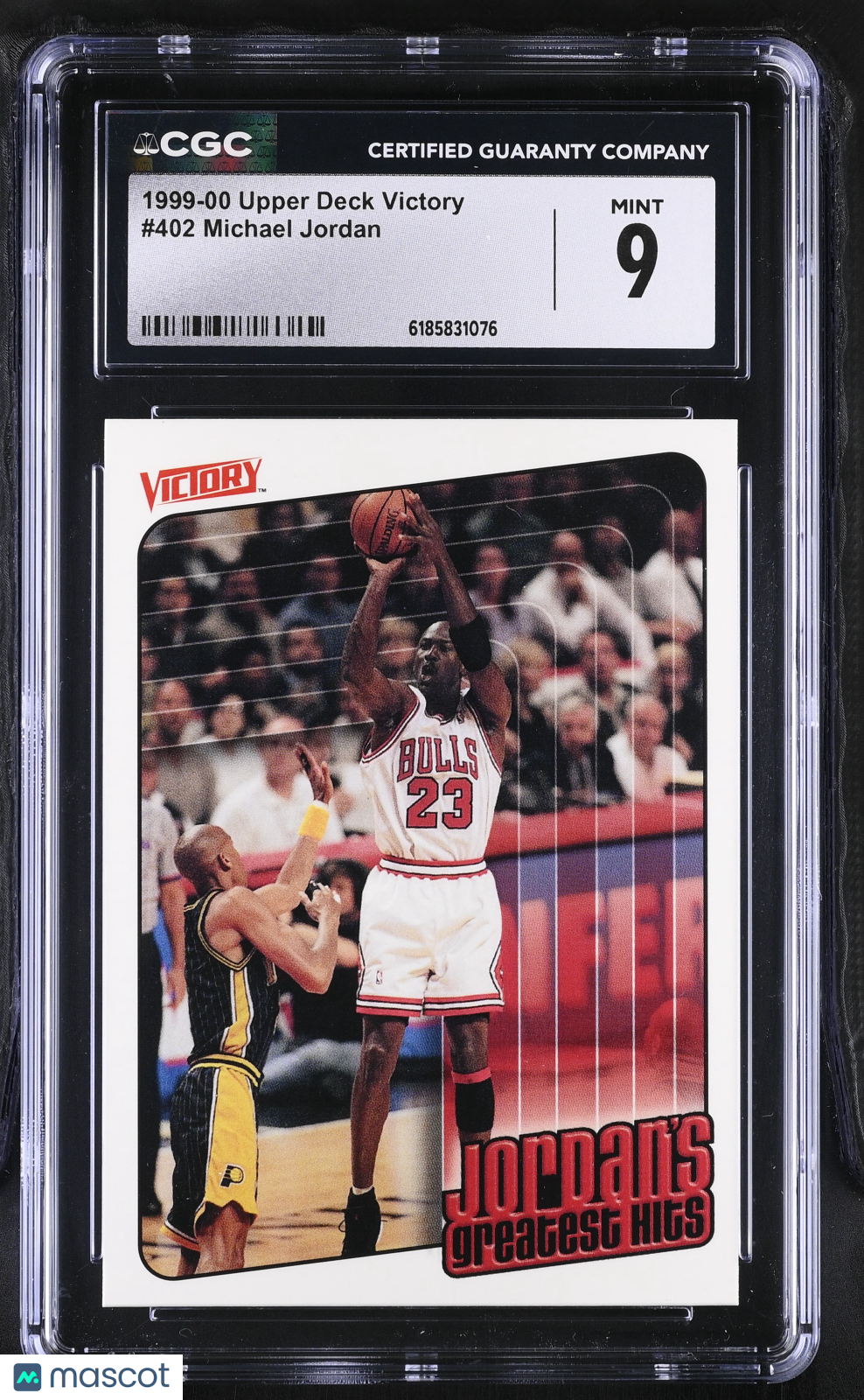 1999-00 Upper Deck Victory Michael Jordan #402 CGC 9 Chicago Bulls