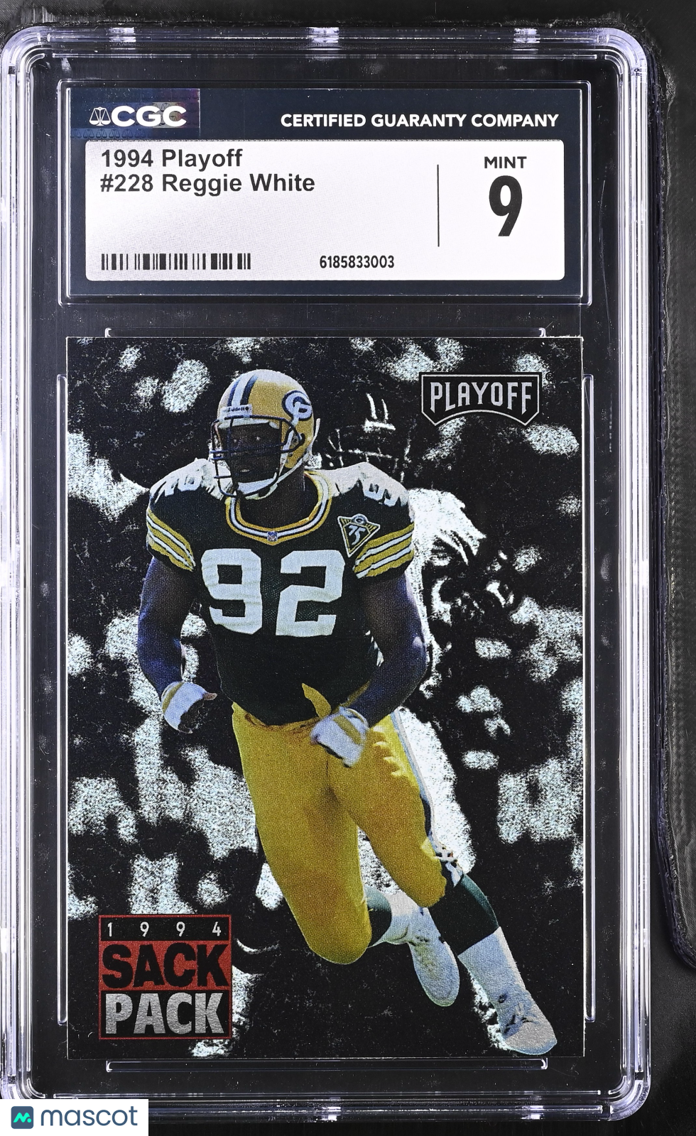1994 Playoff Reggie White #228 CGC 9
