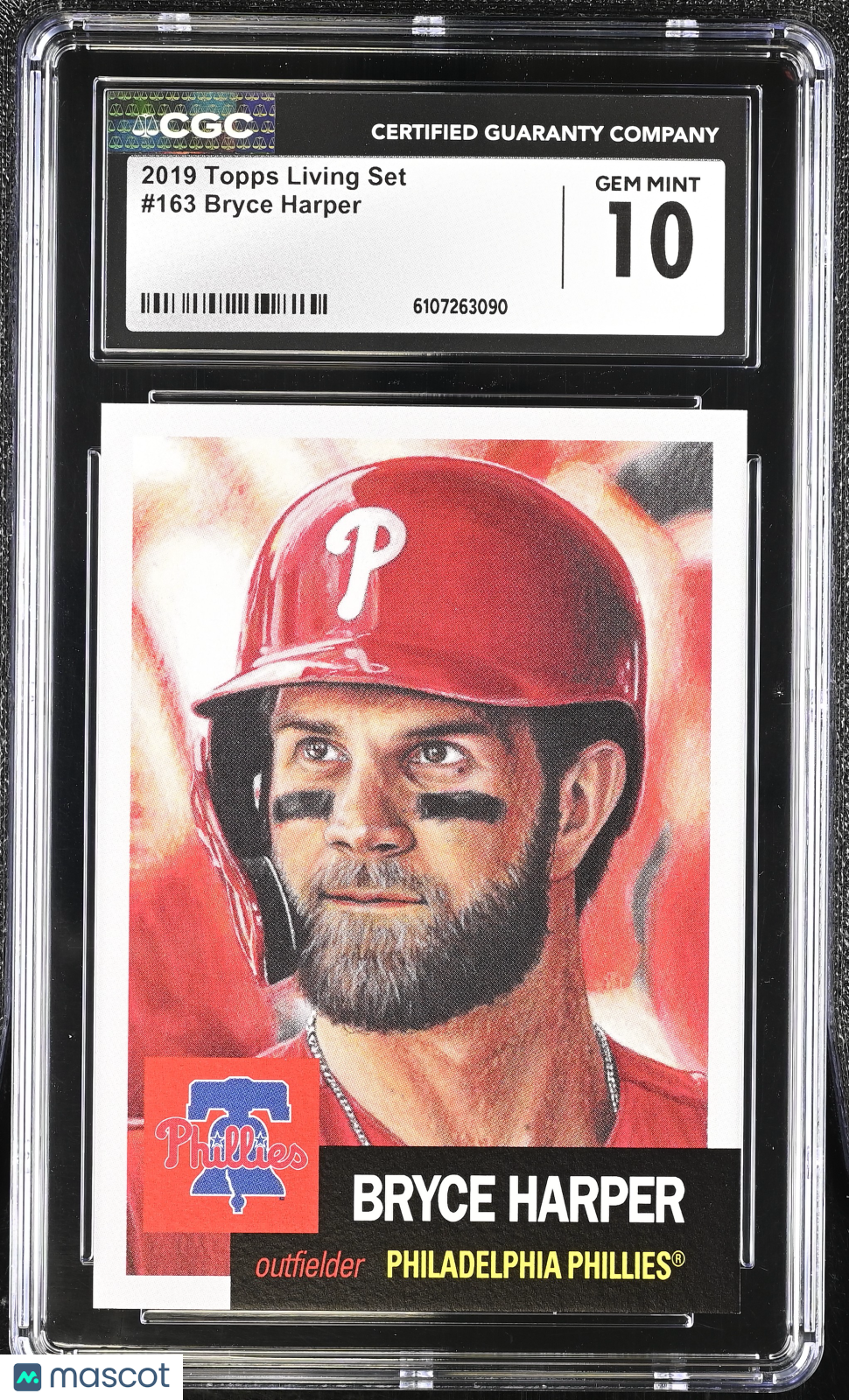 2019 Topps Living Set Bryce Harper #163 CGC 10