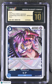 2023 One Piece Awakening Of The New Era Hina Japanese CGC 10 #OP05-050 Pristine