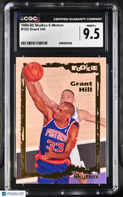 1994-95 Skybox E-Motion Grant Hill Rookie #102 CGC 9.5 Detroit Pistons