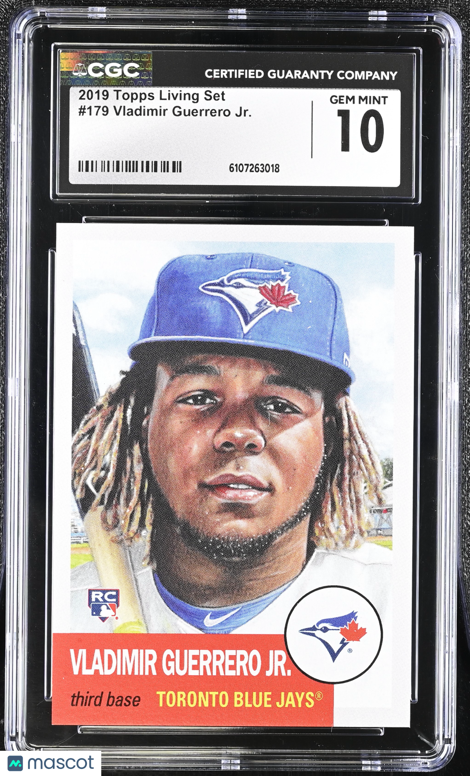 2019 Topps Living Set Vladimir Guerrero Jr. #179 CGC 10