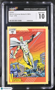 1991 Impel Marvel Universe Series II Vision #19 CGC 10