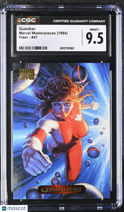 1994 Fleer Marvel Masterpieces Guardian #47 CGC 9.5