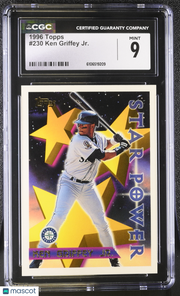 1996 Topps Ken Griffey Jr. #230 CGC 9 Seattle Mariners