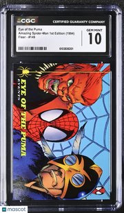 1994 Fleer Amazing Spider-Man Eye of the Puma #149 CGC 10
